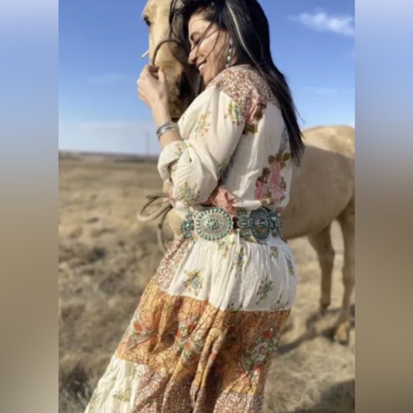 FREE PEOPLE DAYS OF DITZIES MAXI (L) - Picture 4 of 17